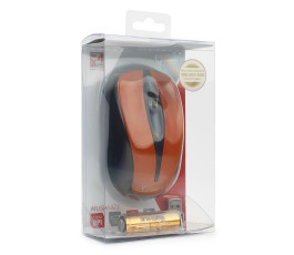 Мышь беспроводная Gembird MUSW-325-O, оранжевый, USB