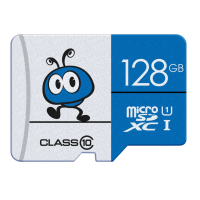 Карта памяти MicroSDXC UHS-I Card 128Gb Smartbuy Blue (с адаптером)