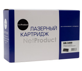 Драм-юнит совместимый NetProduct (N-DR-3400) для Brother HL-L5000/5100/5200/6250/6300/6400, 30K