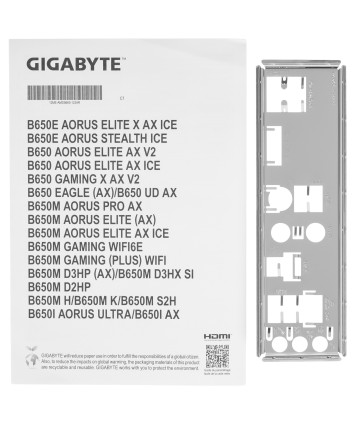 Материнская плата Socket AM5 Gigabyte B650M GAMING PLUS WIFI Материнская плата Socket AM5 Gigabyte B650M GAMING PLUS WIFI