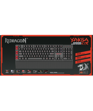 Клавиатура игровая с подсветкой Redragon Yaksa
