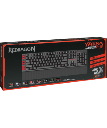Клавиатура игровая с подсветкой Redragon Yaksa