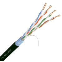 Кабель внешний витая пара омедненный Бухта 305м NetLink NL-CCA FTP 4PR (PE-FTP-5e-4x2x24AWG)(1014)