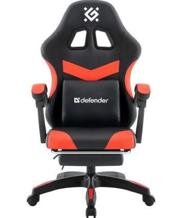 Кресло игровое Defender Runa PRO, черный/красный