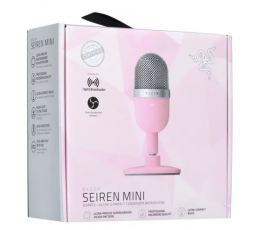 Игровой микрофон Razer Seiren Mini Quartz, розовый