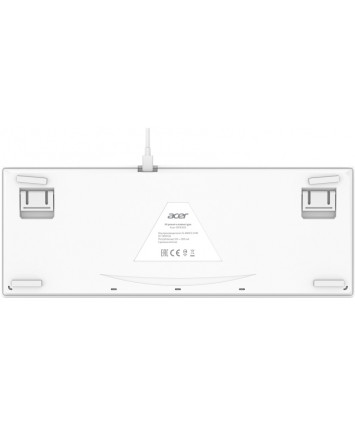 Клавиатура механическая Acer OKW305, белый