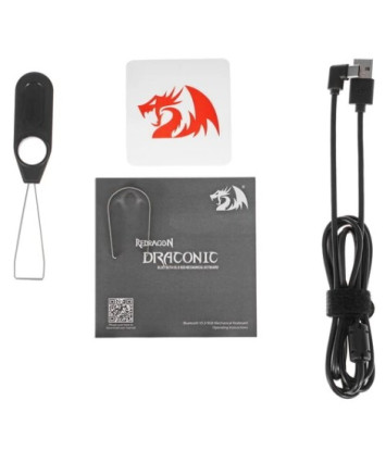 Клавиатура беспроводная Redragon Draconic, черный