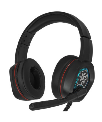 Гарнитура игровая XPG EMIX H20 чёрная RGB, звук 7.1