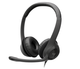 Гарнитура Logitech H390, черный