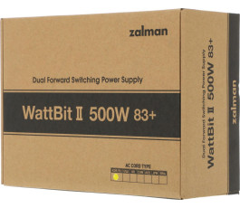 Блок питания 500W Zalman ZM500-XEII