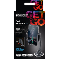 Держатель автомобильный для смартфона Defender CH-111 (55-120 мм, на стекло)