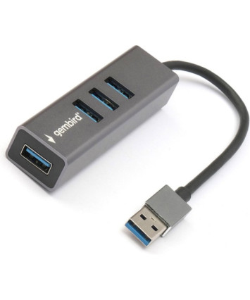 USB-концентратор Gembird UHB-C445 (4 порта USB 2.0 + USB 3.0 + порт Type-C) с доп. пит. (Type-C)