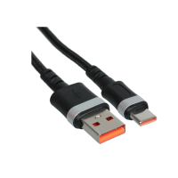 Кабель USB - Type-C Cablexpert CCP-USB2-AMCM-66W-1M, 6A, 66Вт, QC3.0, медь, 1м, черный