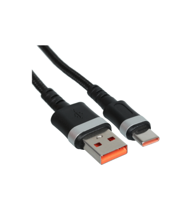 Кабель USB - Type-C Cablexpert CCP-USB2-AMCM-66W-1M, 6A, 66Вт, QC3.0, медь, 1м, черный