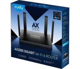 Беспроводной маршрутизатор Cudy WR3000, черный