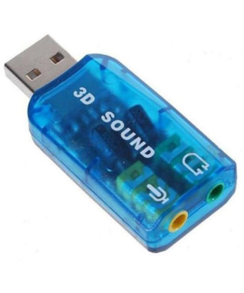 Звуковая карта внешняя USB, TRUA3D (C-Media CM108) 2.0(ASIA USB 6C V)