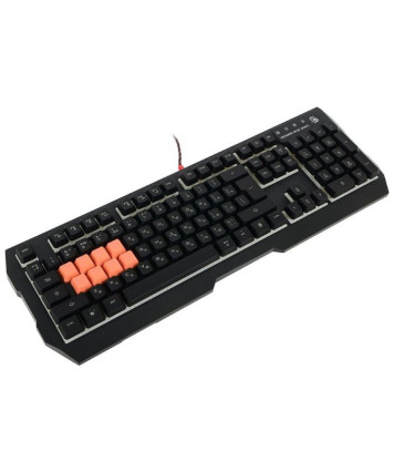 Клавиатура игровая с подсветкой A4Tech Bloody B188, черный, USB