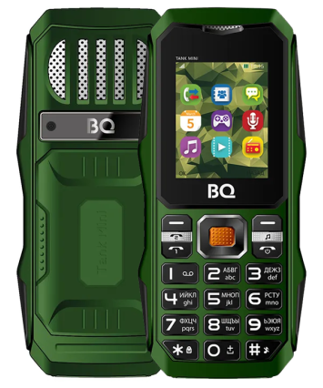 Мобильный телефон BQ-1842 Tank mini Green Dual SIM