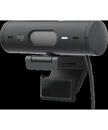 Веб камера Logitech Brio 500 (960-001430), серебристый Веб камера Logitech Brio 500 (960-001430), серебристый