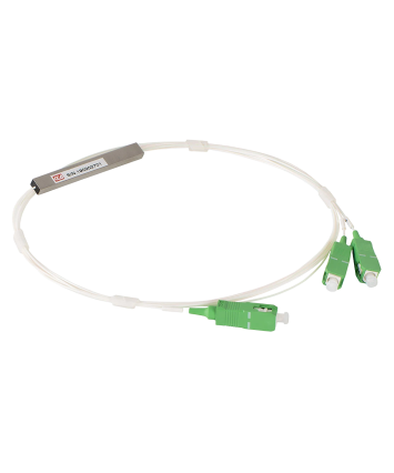 Сплиттер-разветвитель оптический PLC 1*2 0.9 1м 3SC/APC