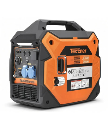 Генератор гибридный TecEner TE3500Gis газ/бензин, инвертор
