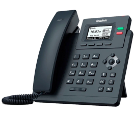 Телефон VoIP Yealink SIP-T31G с блоком питания, GigE