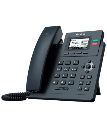 Телефон VoIP Yealink SIP-T31G с блоком питания, GigE