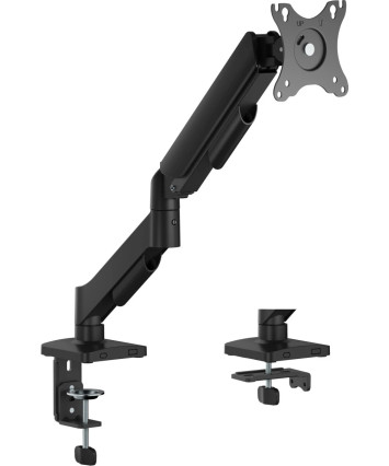 Кронштейн для мониторов Cactus CS-VM-MD-70-BK черный/белый 17"-32" макс.9кг настольный наклон