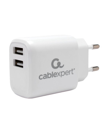 Универсальное СЗУ Cablexpert MP3A-PC-58 (10.5Вт, 2 USB, 2.1А), белый