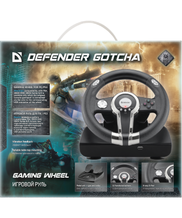 Руль Defender Gotcha PC/PS3