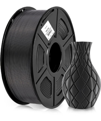 Пластик для 3D принтера Cactus CS-3D-PETG1KG-BLACK PETG d1.75мм 1кг L316м 1цв., черный