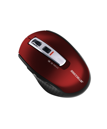 Мышь беспроводная Jet.A Comfort OM-B92G красная, USB + Bluetooth