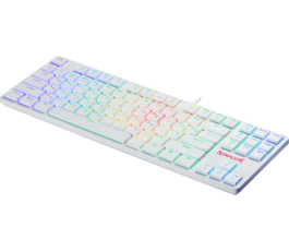 Клавиатура механическая Redragon Anubis RGB, тонкая, тихая, белая