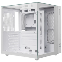 Корпус ATX без БП Defender CryoCube, белый, (без кулеров)