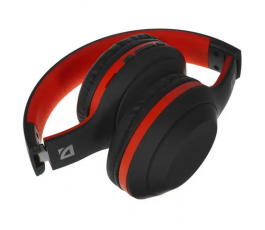 Bluetooth Гарнитура Defender FreeMotion B560 черный+красный