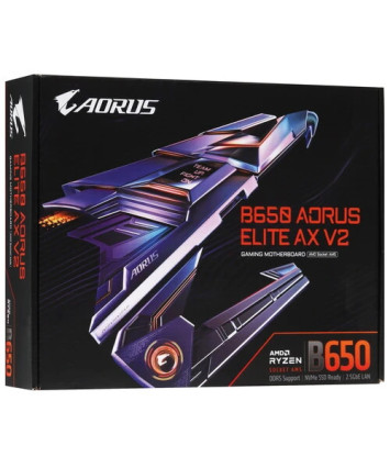 Материнская плата Socket AM5 GIGABYTE B650 AORUS ELITE AX V2