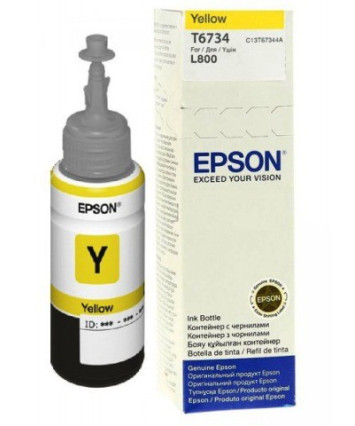 Чернила Epson (C13T67344A) Yellow L800