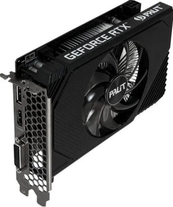Видеокарта PCI-E 4.0 6Gb GeForce RTX 3050 Palit STORMX OC (NE63050S18JE-1072F)
