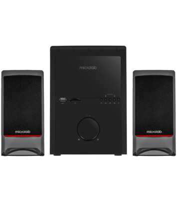 Акустика 2.0 Microlab M-700BT, Bluetooth, черный