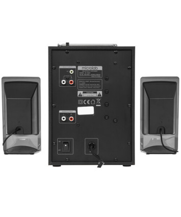 Акустика 2.0 Microlab M-700BT, Bluetooth, черный