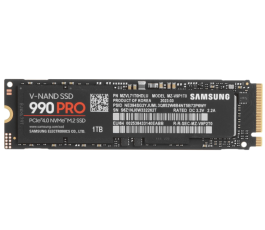 Накопитель SSD M.2 NVMe 1Tb Samsung 990 PRO (MZ-V9P1T0B/AM)