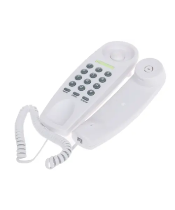Телефон проводной RITMIX RT-005, белый