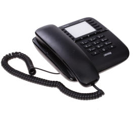 Телефон проводной Gigaset DA510 RUS черный