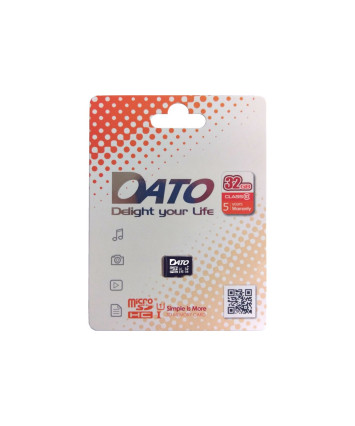 Карта памяти MicroSDHC UHS-I Card 32Gb DATO DTTF032GUIC10 Class10 (без адаптера)