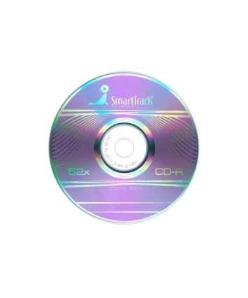 Оптический диск CD-R  Smart Track  700 Mb, 52х, конверт