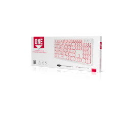 Клавиатура Smartbuy ONE 328, USB, белый