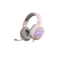 Гарнитура игровая Defender Fury LED, розовый