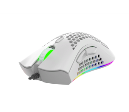 Мышь игровая PANTEON MS77, белая USB