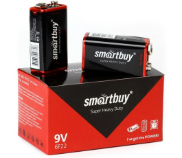 Батарейка солевая Крона Smartbuy 6F22/1S (SBBZ-9V01S) 1шт