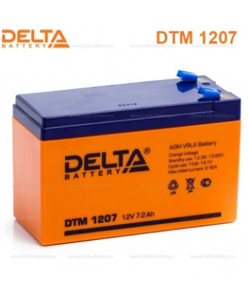 Аккумулятор Delta DTM 1207 12V 7.2A